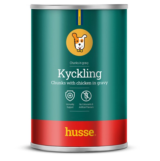 Husse Saftige Fleischstücke Adult Huhn